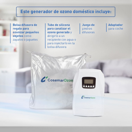 Ozonizador de agua - Generadores de ozono - Seguridad e higiene en el  trabajo - Fricosmos
