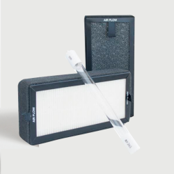 Kit recambio filtros y UV Purificador de Aire Familiar Dual Kit recambio filtros y UV Purificador de Aire Familiar Dual HEPAPAF Accesorios Cosemar Ozono