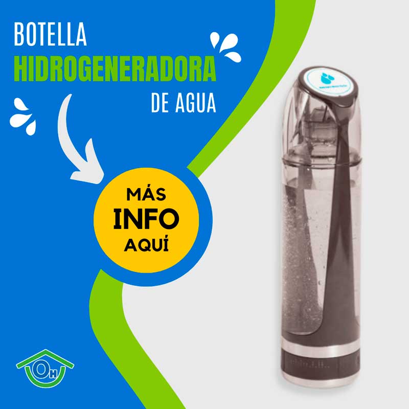 Botella hidrogenadora de agua